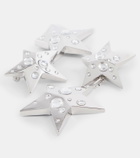 Area Crystal-embellished drop earrings