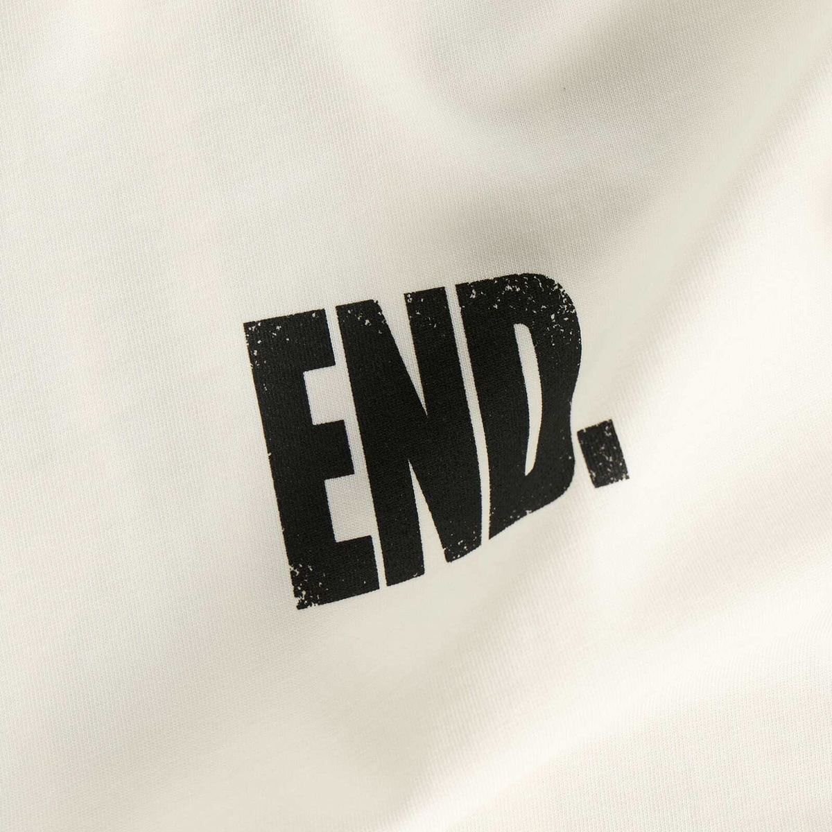 END. Glasgow T-Shirt in Ecru