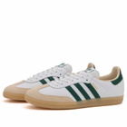 Adidas Samba OG in White/Collegiate Green
