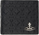 Vivienne Westwood Black Embossed Wallet