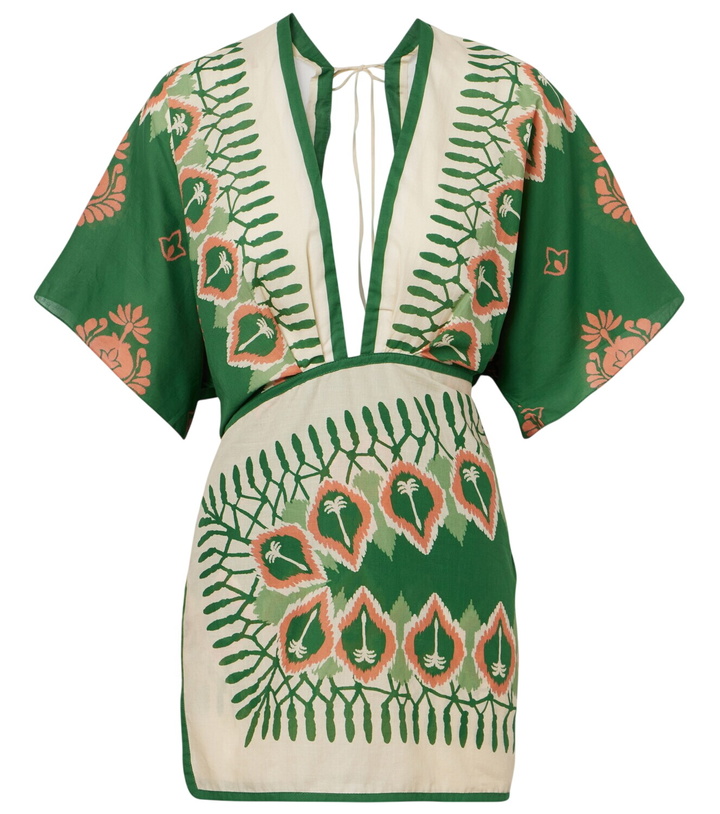 Photo: Johanna Ortiz Printed cotton minidress