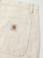 Carhartt WIP - Walter Double Knee Straight-Leg Cotton-Canvas Trousers - Neutrals