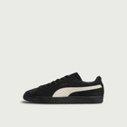 Puma Men's Suede Sneaker in Midnight Navy/Alpine Snow