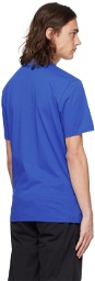 BOSS Blue Rubber-Print T-Shirt