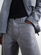 Stone Island - DENIM Straight-Leg Corroded Bull Denim-TC Jeans - Gray