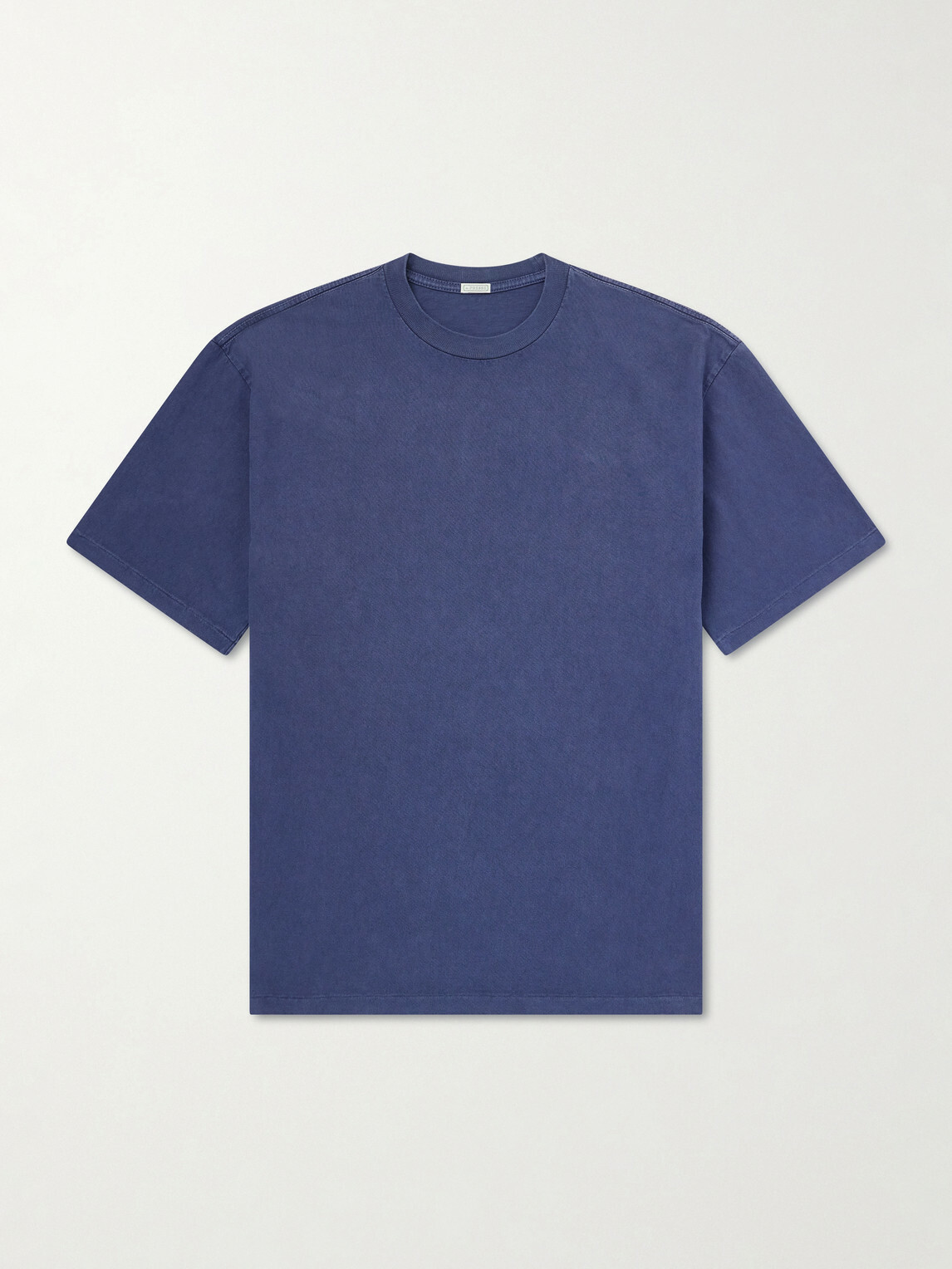 A.PRESSE - Cotton-Jersey T-Shirt - Blue