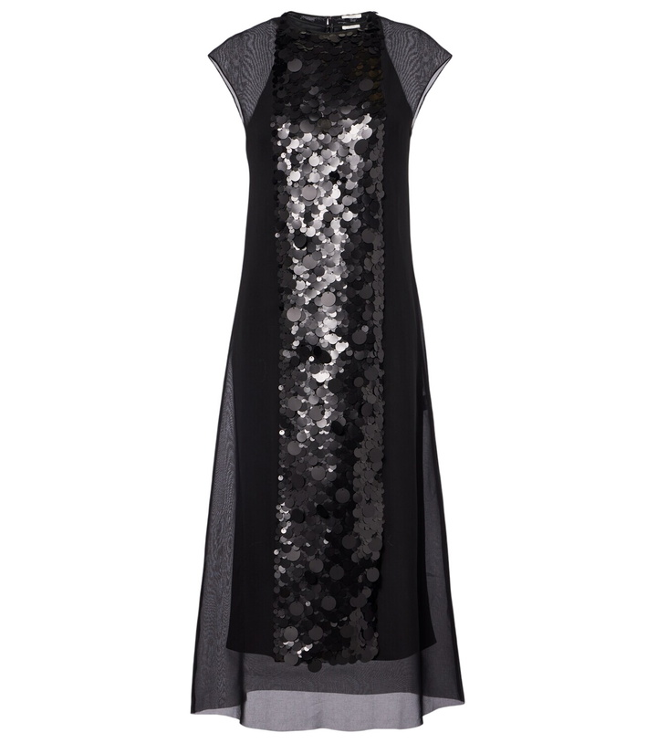Photo: Joseph Boulle sequined chiffon midi dress