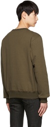Naked & Famous Denim Khaki Cotton Sweatshirt