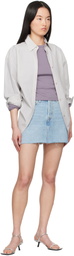 Levi's Blue Icon Miniskirt