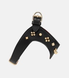 Christian Louboutin Loubiharness embellished leather dog harness