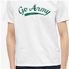 The Real McCoy's Men's The Real McCoys Go Army Military T-Shirt in White