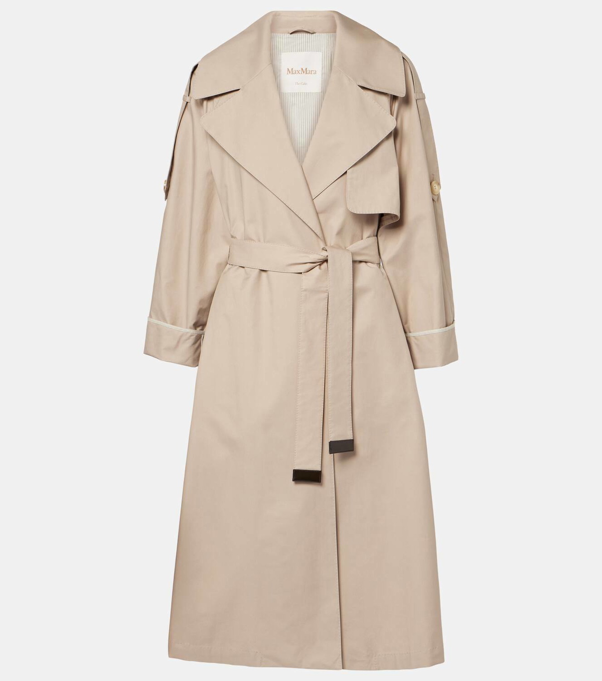 Max Mara Oversized twill trench coat Max Mara