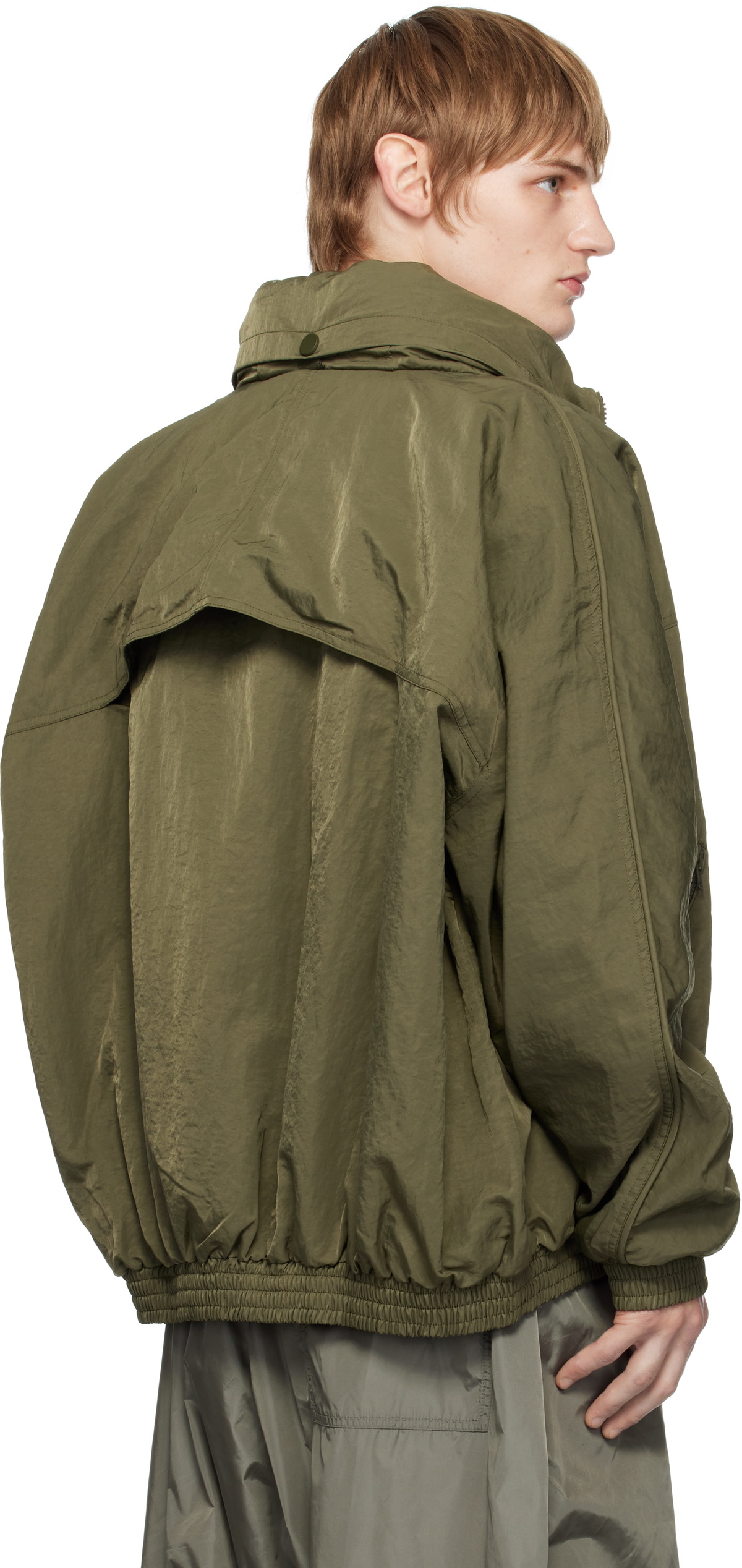 Hed Mayner Green Reebok Edition Zip SWAT Jacket Hed Mayner