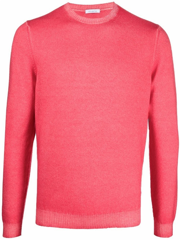 Photo: MALO - Round Neck Sweater In Wool