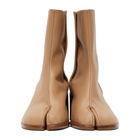 Maison Margiela Beige Mid Heel Tabi Boots