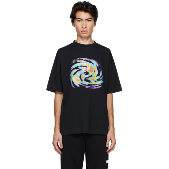 Photo: Etudes Black Museum Heat Map T-Shirt