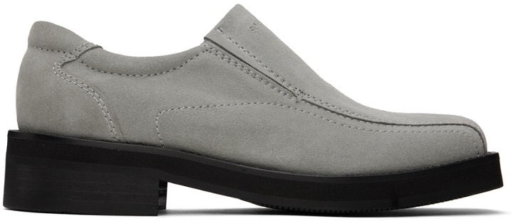 Photo: Soulland Gray Moog Suede Loafers