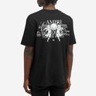 AMIRI Men's Cherub Text T-Shirt in Black