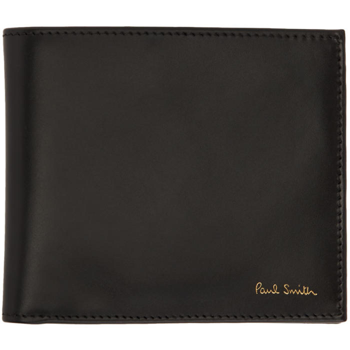 Paul Smith Black Bifold Wallet Paul Smith