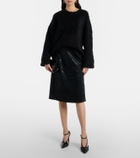 Dorothee Schumacher Sparkling Statement sequined midi skirt