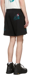 ADISH Black Cotton Shorts