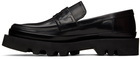 System Black Oversole Loafers