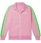Palm Angels - ICECREAM Striped Printed Tech-Jersey Track Jacket - Pink