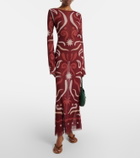 Cala de la Cruz Amay printed maxi dress