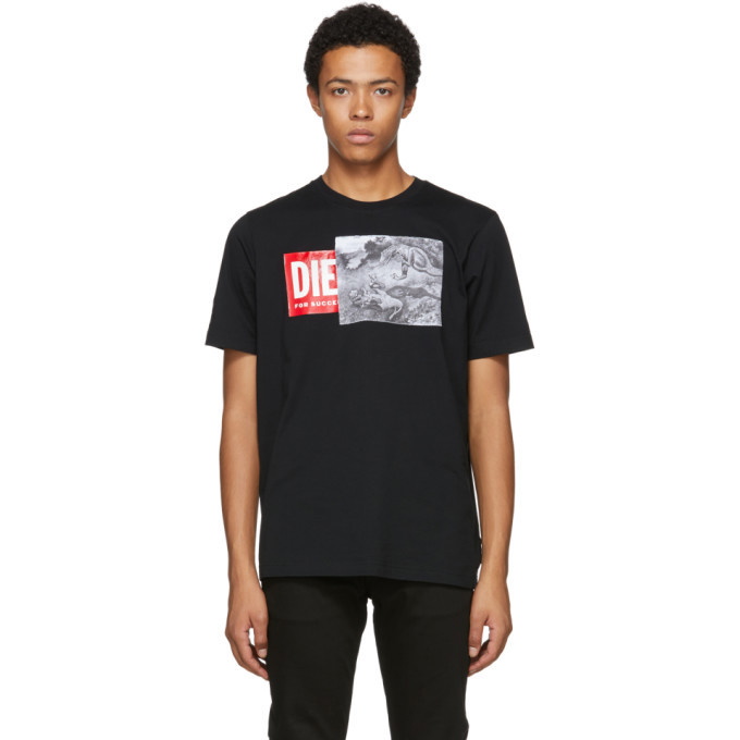 Photo: Diesel Black T-Just Logo T-Shirt