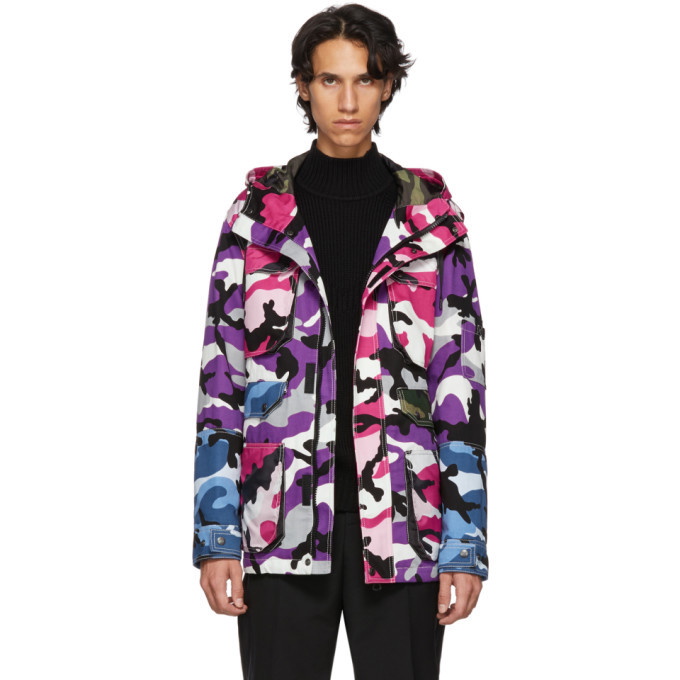 Photo: Valentino Multicolor Camou Shuffle Jacket