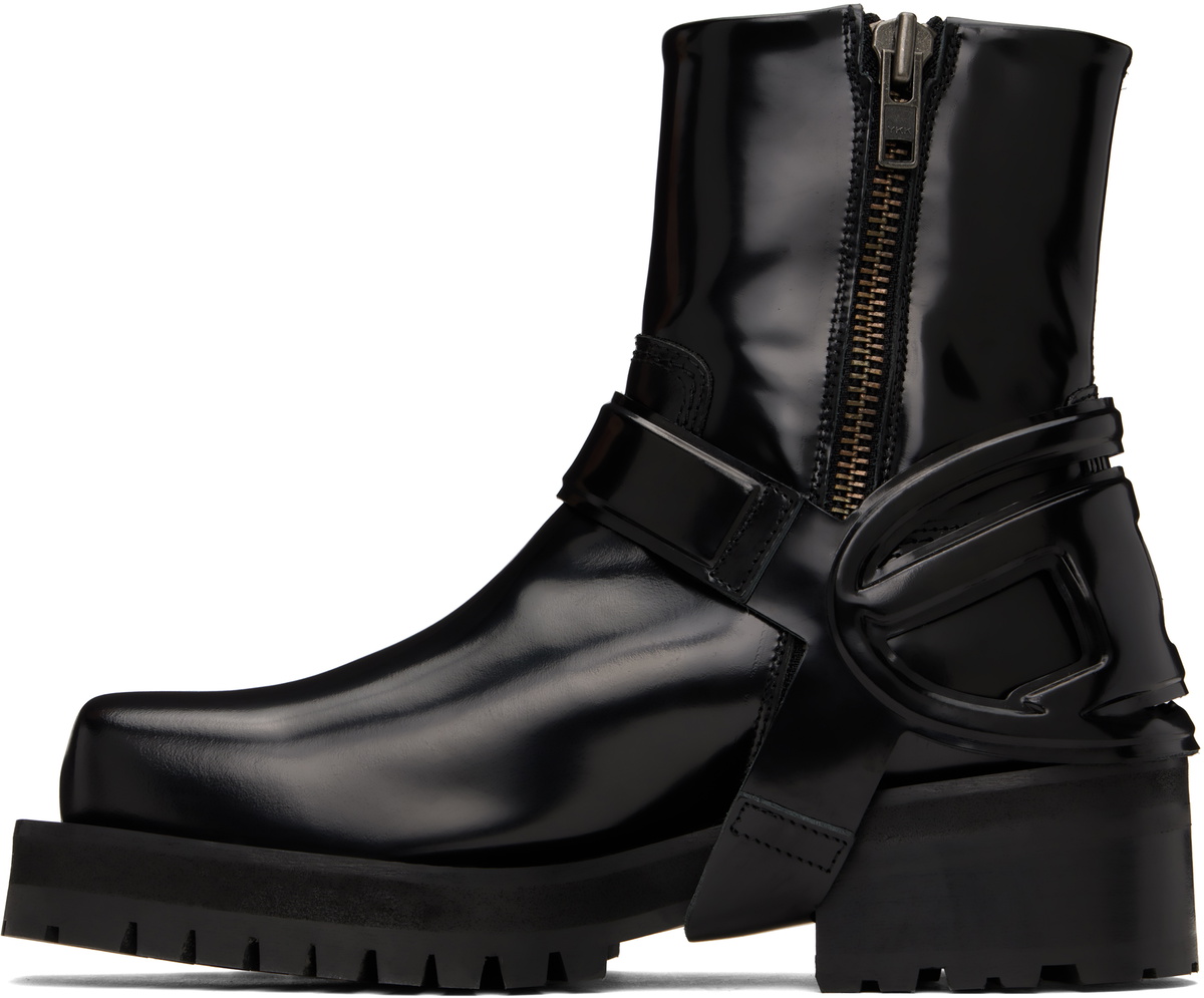 Diesel Black D-Texan Ch Boots Diesel