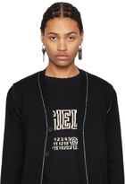 MM6 Maison Margiela Silver Key Tag Earrings