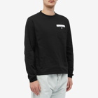 Palm Angels Men's Sartorial Tape Long Sleeve T-Shirt in Black