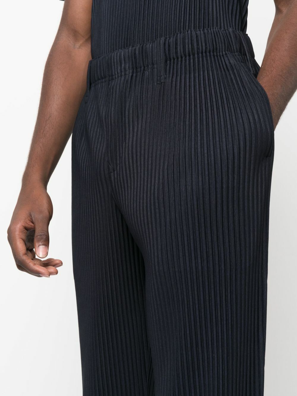 ISSEY MIYAKE - Pants With Logo Issey Miyake Men