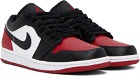 Nike Jordan Red & Black Air Jordan 1 Low Sneakers