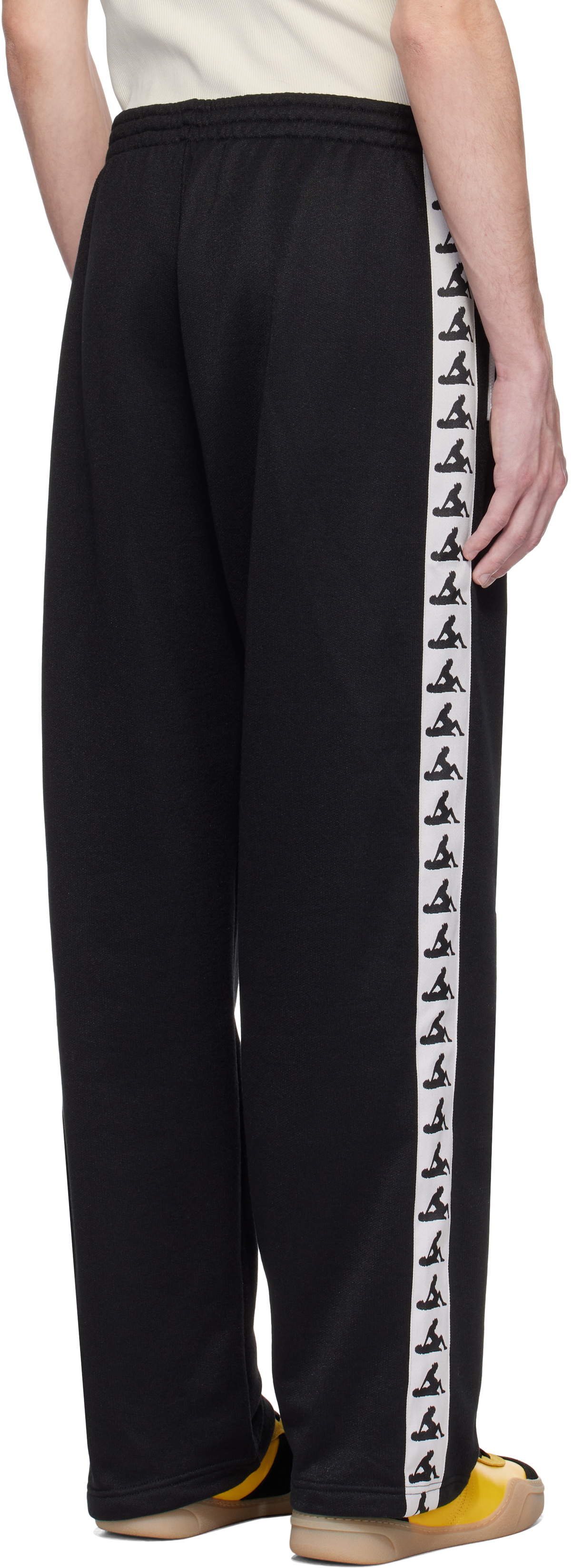 Carne Bollente SSENSE Exclusive Black Feel The Heat Sweatpants