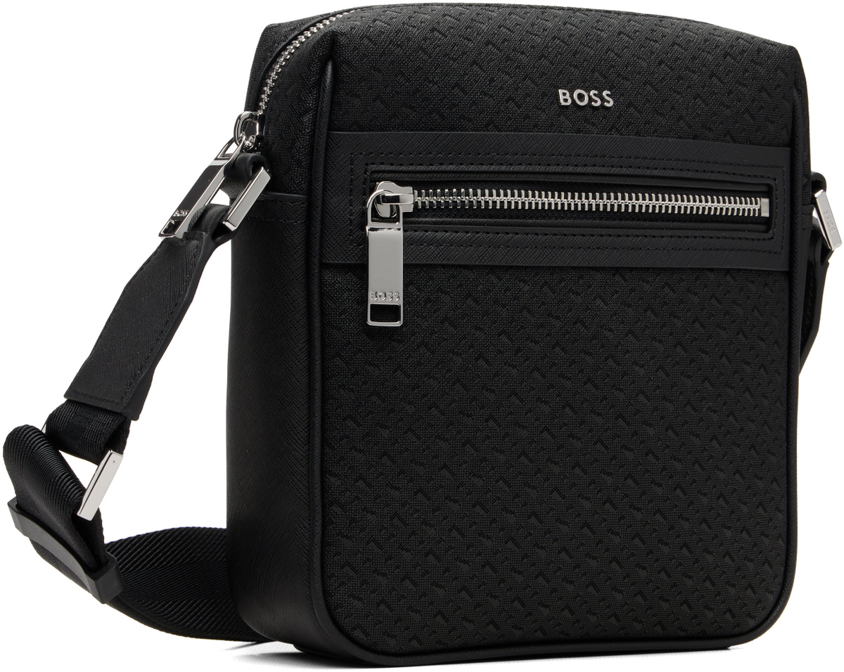 BOSS Black Regenerated Leather Pouch
