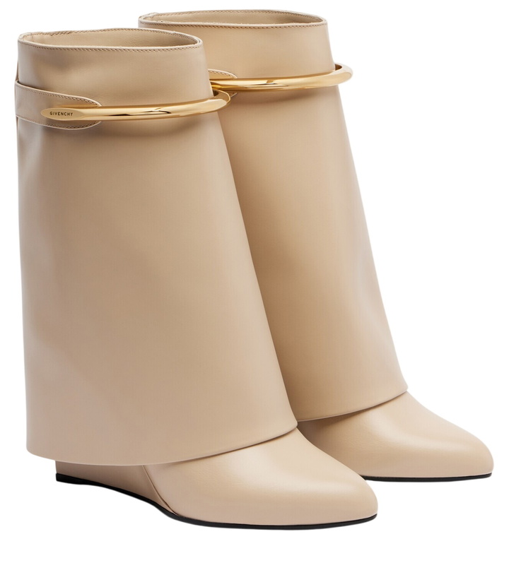 Photo: Givenchy Shark leather mid-calf boots
