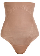 Spanx Invisible High-waist Sculpting Thong Nude