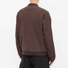 Acronym Men's Schoeller 3Xdry Wb-400 Bomber Jacket in Schwarzrot