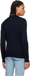 A.P.C. Navy Armel Sweater