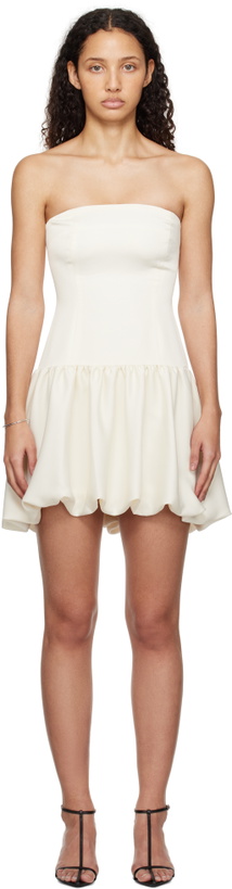 Photo: Beaufille Off-White Maro Minidress