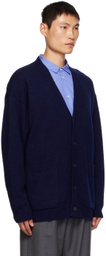 ATON Navy Oversized Cardigan