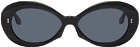 Kiko Kostadinov Black Rune Sunglasses