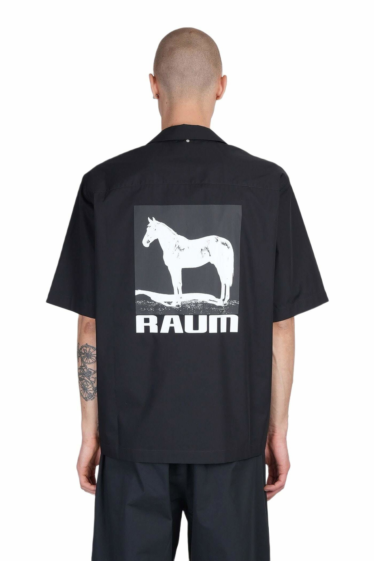 OAMC Shirt In Black Cotton