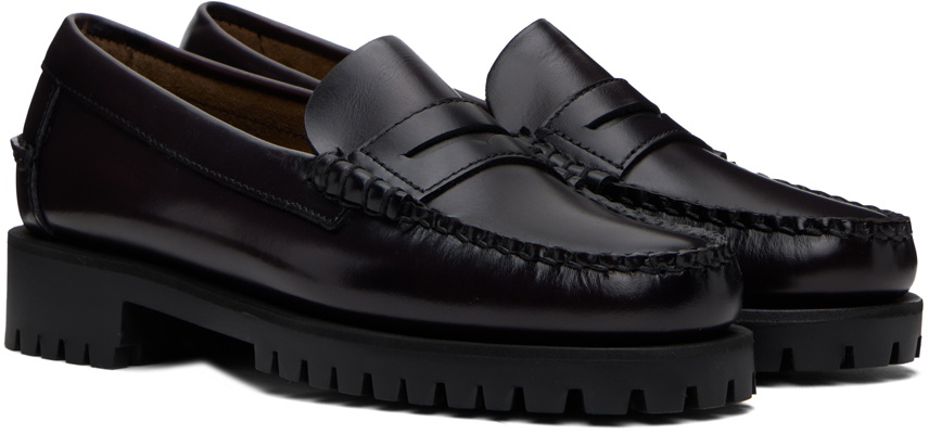 Sebago Burgundy Dan Lug Loafers