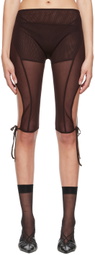 nastyamasha SSENSE Exclusive Brown Leggings