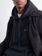 Aimé Leon Dore - Logo-Print Cotton-Jersey Hoodie - Black