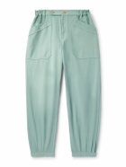 Visvim - Carrol Tapered Cotton-Twill Trousers - Green