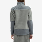 Snow Peak Women's Double Face Fleece Jacket in Grey